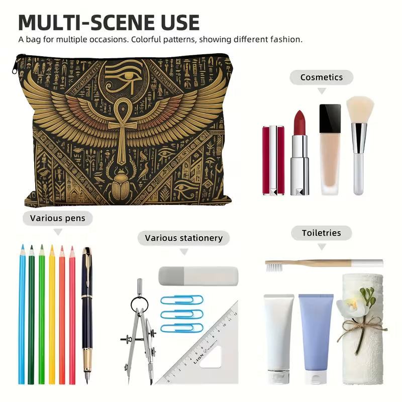 Egyptian Eye of Horus Makeup Bag