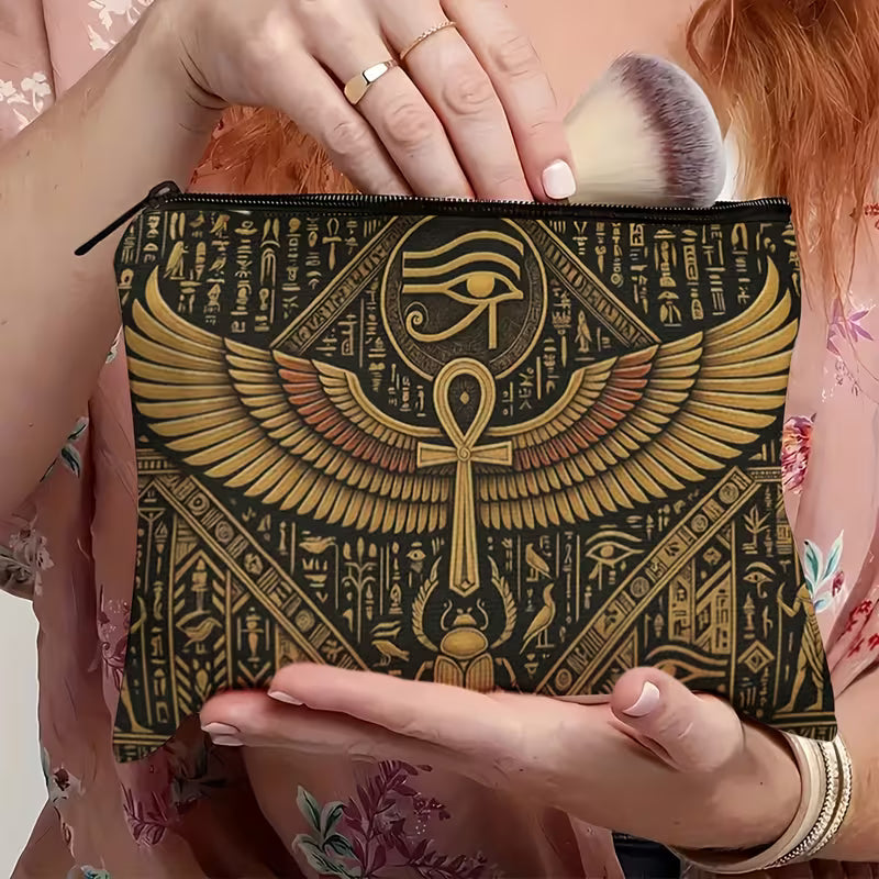 Egyptian Eye of Horus Makeup Bag