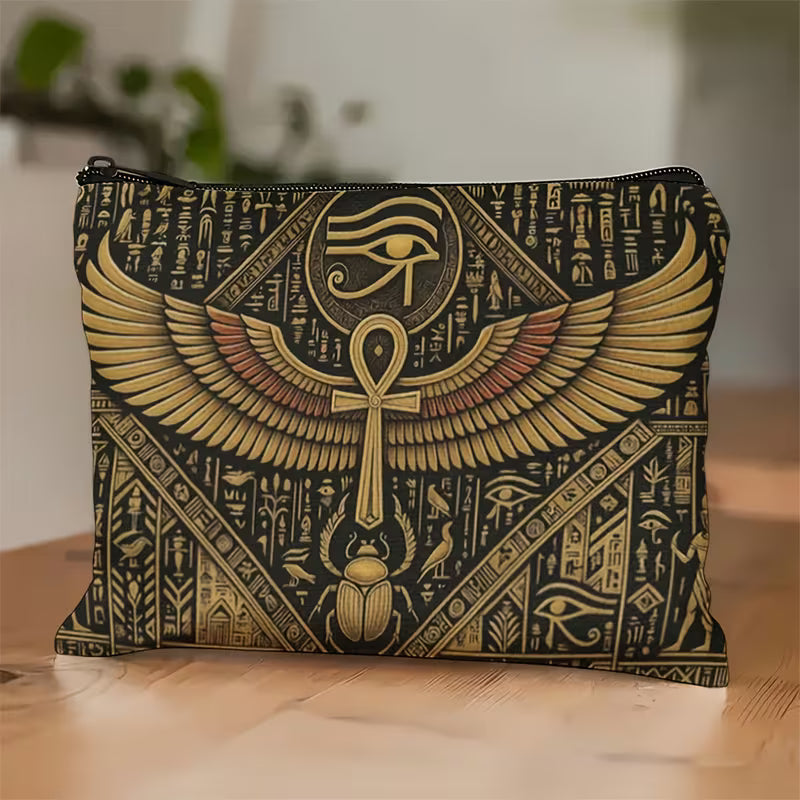 Egyptian Eye of Horus Makeup Bag