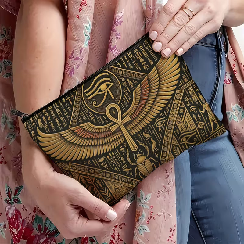 Egyptian Eye of Horus Makeup Bag