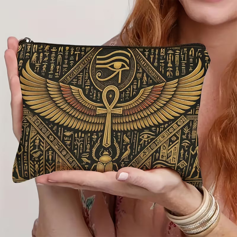 Egyptian Eye of Horus Makeup Bag
