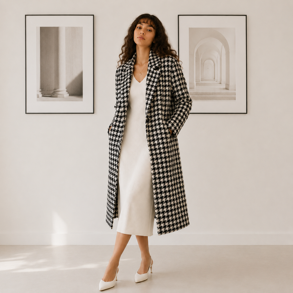 Maison Élevé Long Cashmere‑Blend Shawl Cardigan — Luxe Draped Knit Outerwear