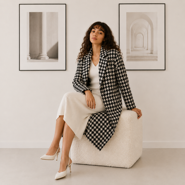 Maison Élevé Long Cashmere‑Blend Shawl Cardigan — Luxe Draped Knit Outerwear