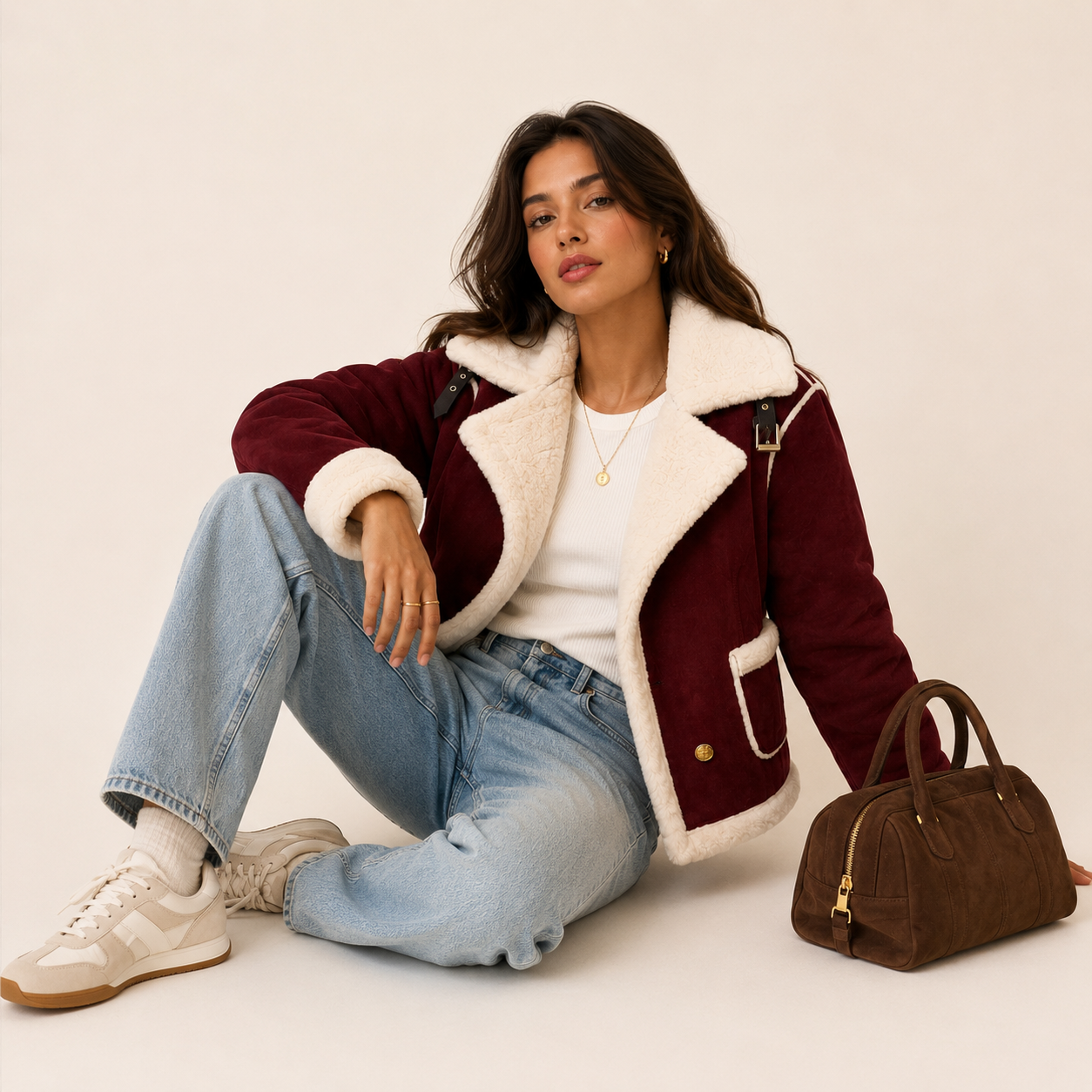 Supérieure Plush Faux Fur Jacket — Opulent Winter Texture Outerwear