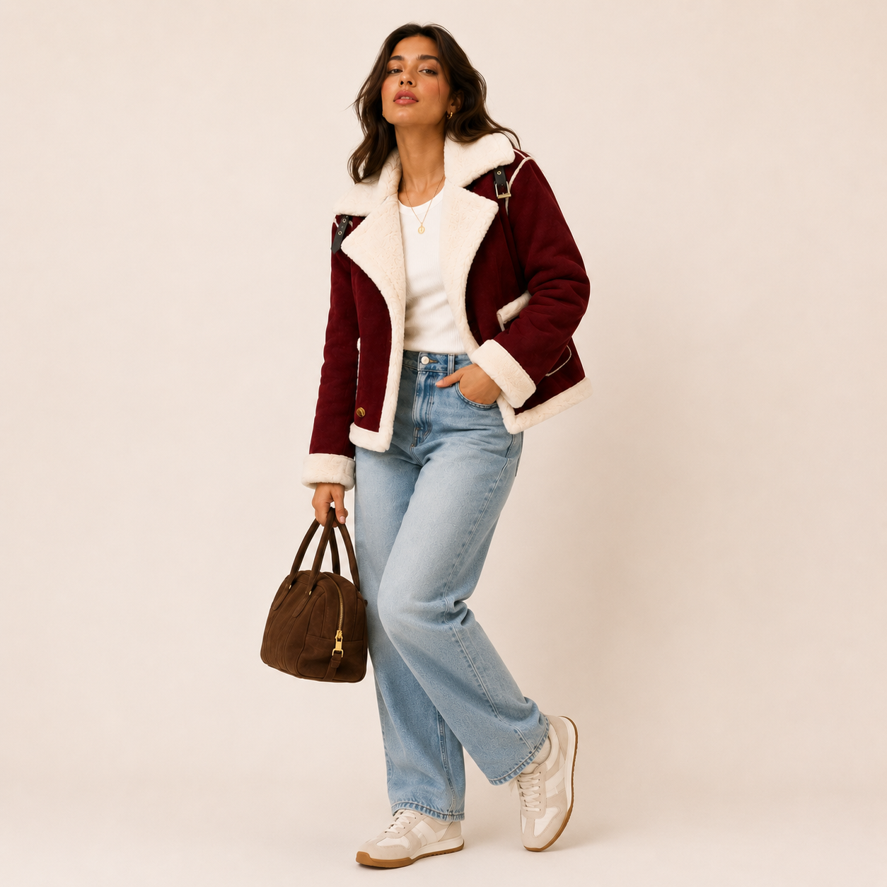 Supérieure Plush Faux Fur Jacket — Opulent Winter Texture Outerwear