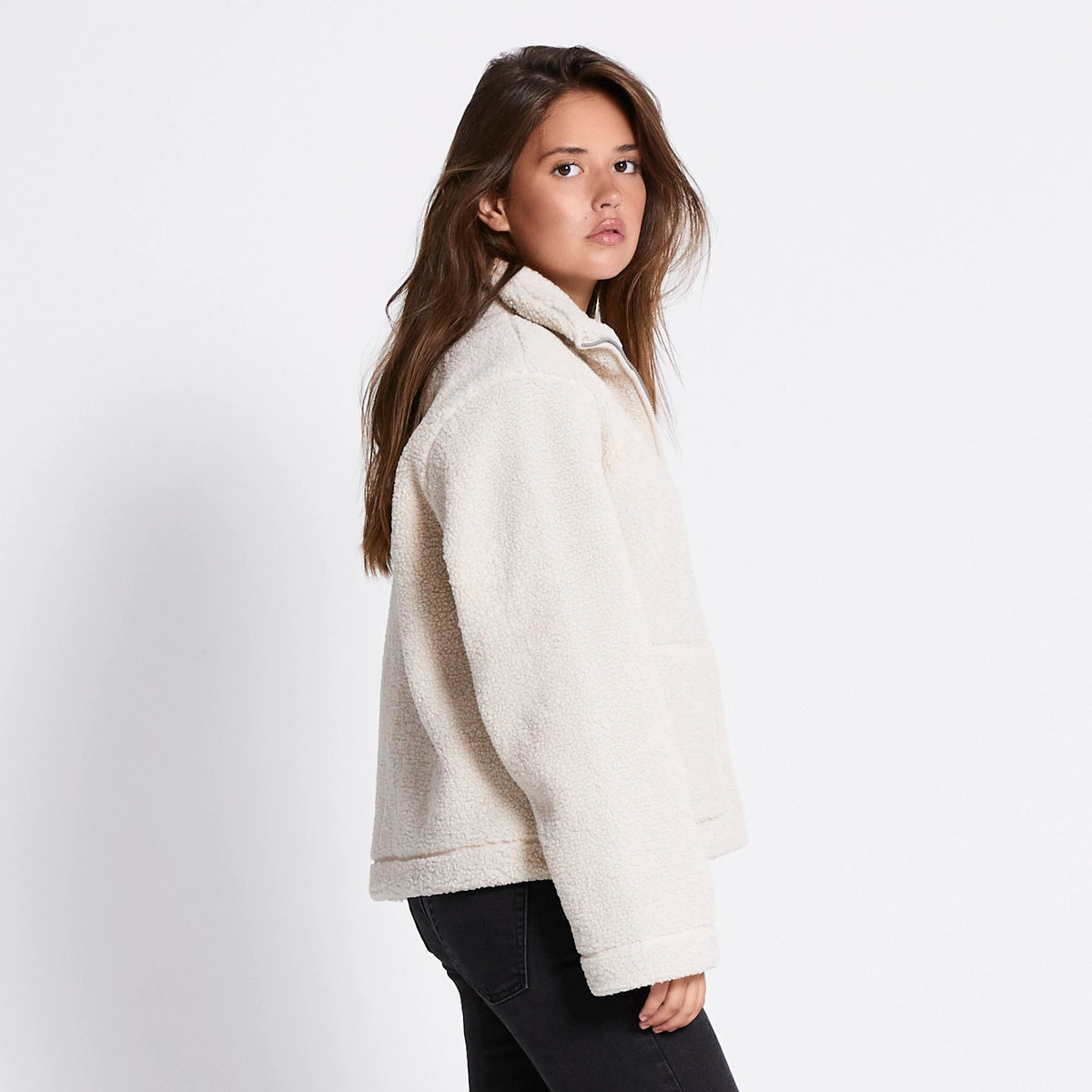 Maison Élevé Vintage Knit Zip‑Up Cardigan — Luxe Autumn‑Winter Layered Knitwear