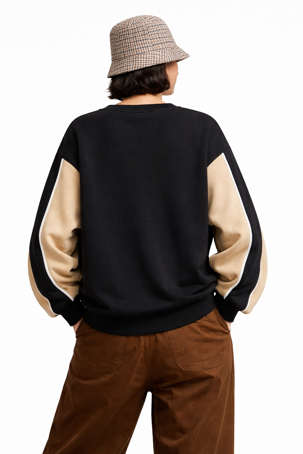 Odie Retro Patchwork Crew Neck Sweatshirt – Modern Street Luxe