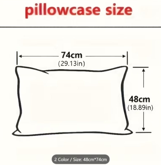 Simulation Mulberry Pillowcase Set – Soft, Smooth & Comfortable