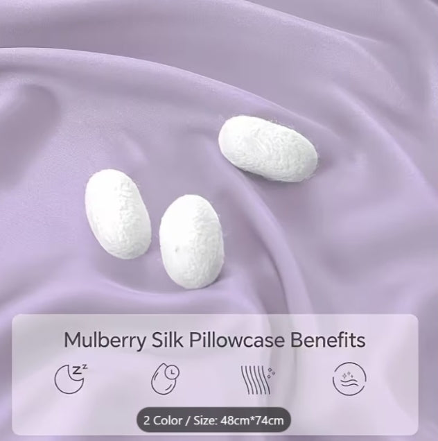 Simulation Mulberry Pillowcase Set – Soft, Smooth & Comfortable