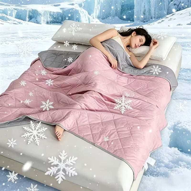 Summer Cooling Blanket | Lightweight Breathable Quilt