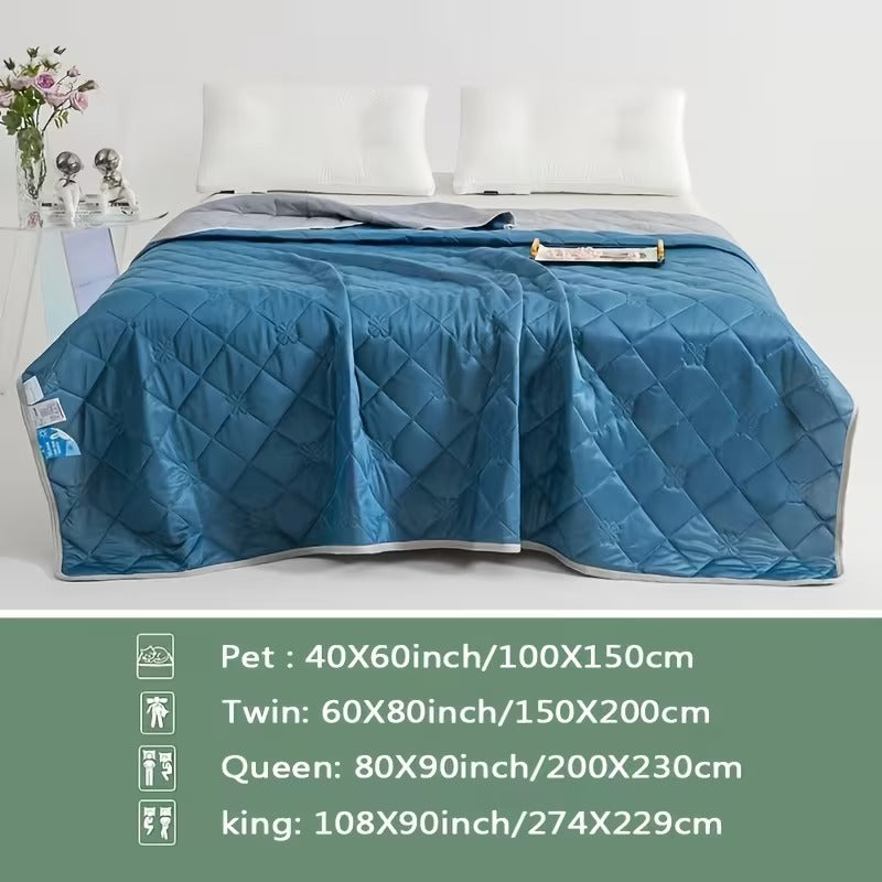 Summer Cooling Blanket | Lightweight Breathable Quilt